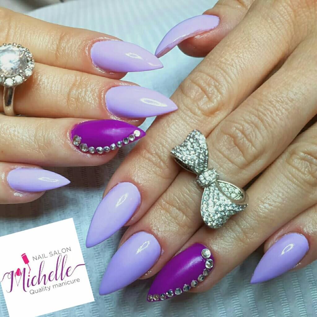 Gelnagels zetten 3 Nail Salon Michelle Gelnails, Stiletto